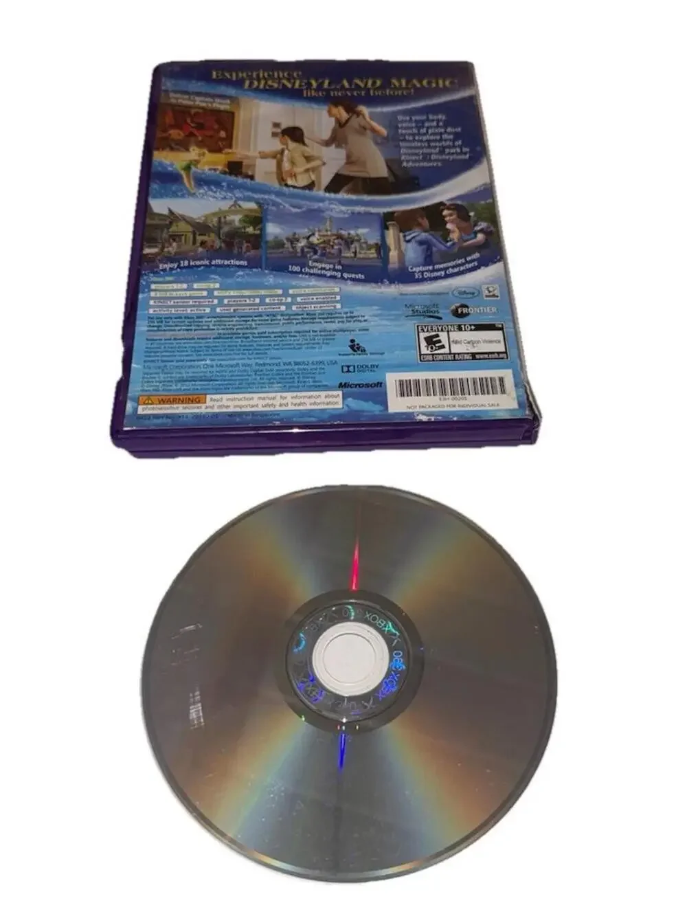Disneyland Adventures Xbox 360 - Complete Case And Disc